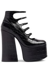 The Kiki Leather Platform Heels