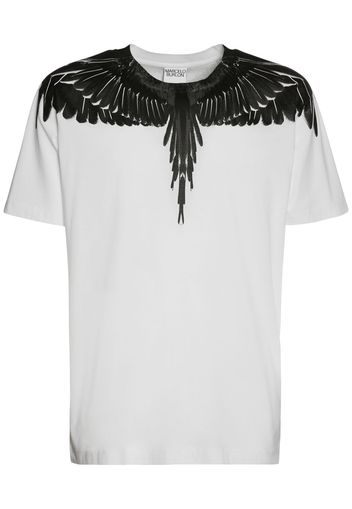 Icon Wings Print Cotton Jersey T-shirt