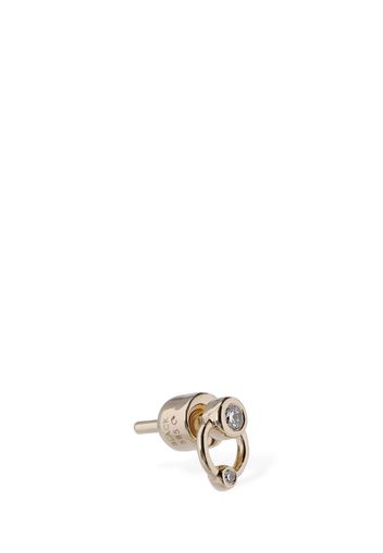 Bardot 14kt Gold & Diamond Mono Earring