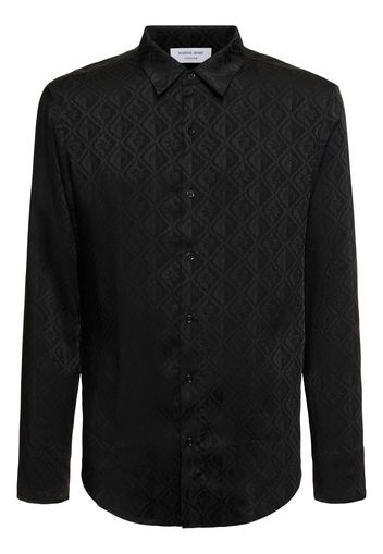 Moon Diamant Jacquard Button Down Shirt