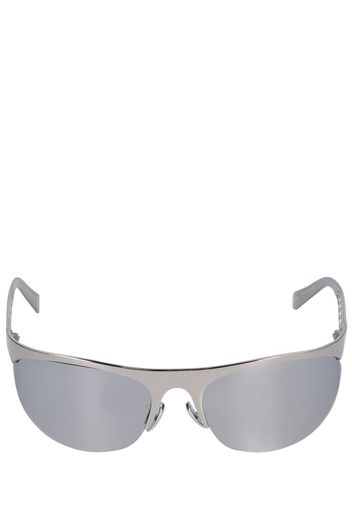 Salar De Uyuni Silver Metal Sunglasses