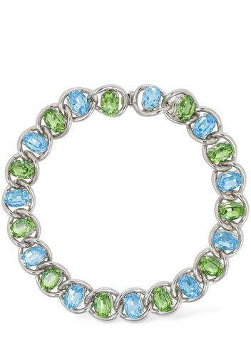 Crystal Stone Collar Necklace