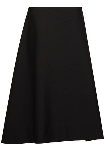 Wool Midi Circle Skirt