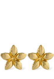 Puffy Flower Stud Earrings