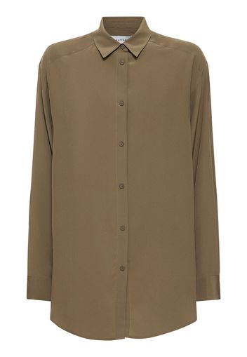 Long Sleeve Silk Shirt