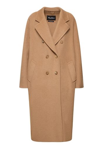 Lvr Exclusive Camel Drap Midi Coat