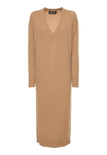 Lvr Exclusive Wool Knit Midi Dress