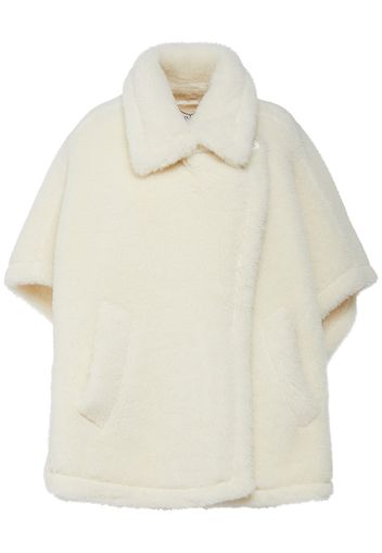 Tebe1 Alpaca & Wool Teddy Cape