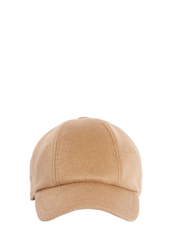 Obliqua Cashmere Baseball Cap