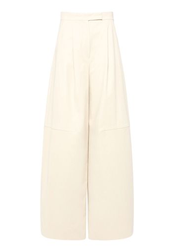 Avoriaz Cotton Double Canvas Wide Pants