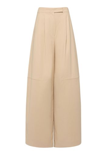 Avoriaz Cotton Double Canvas Wide Pants