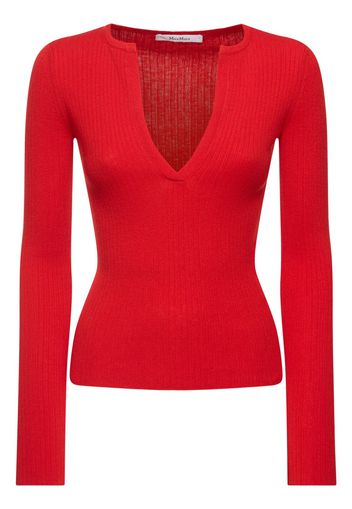 Urlo Silk & Cashmere Long Sleeve Top