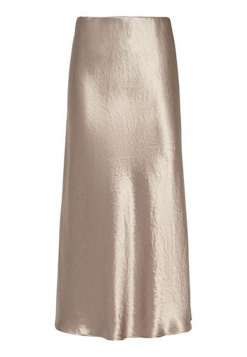 Alessio Satin Midi Skirt