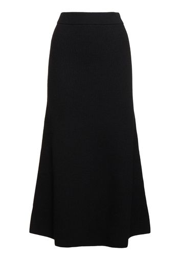 Agile Wool Long Skirt