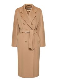 Madame Double Breasted Wool Long Coat