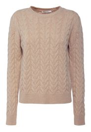 Odessa Cable Knit Cashmere Sweater