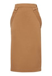 Cresta Cotton Gabardine Pencil Skirt