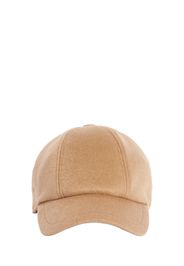 Obliqua Cashmere Baseball Cap