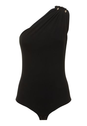 Matte Jersey One-shoulder Bodysuit