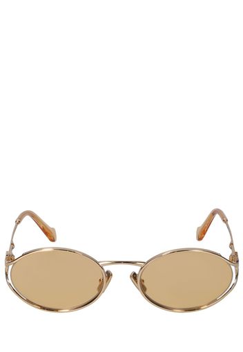 Oval Metal Sunglasses