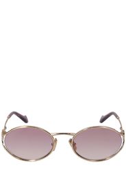 Oval Metal Sunglasses