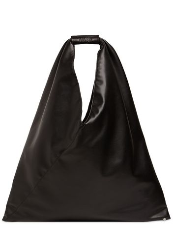 Medium Japanese Faux Leather Tote Bag