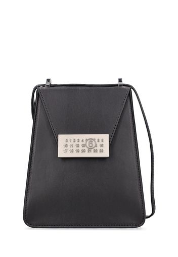 Mini Numbers Vertical Leather Bag