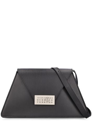 Medium Numbers Leather Shoulder Bag