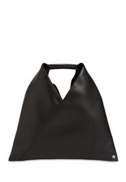 Mn Japanese Faux Leather Top Handle Bag