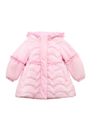 Hooded Poly Puffer Jacket
