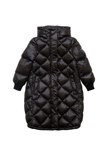 Hooded Poly Puffer Jacket