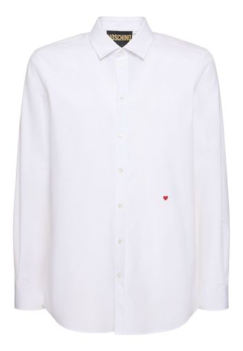 Heart Embroidery Shirt