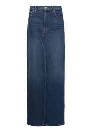 The Bobshell Maxi Denim Long Skirt