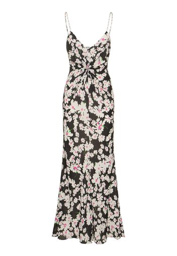 Printed Viscose Long Dress