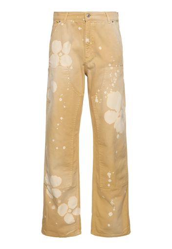 Printed Cotton Jeans