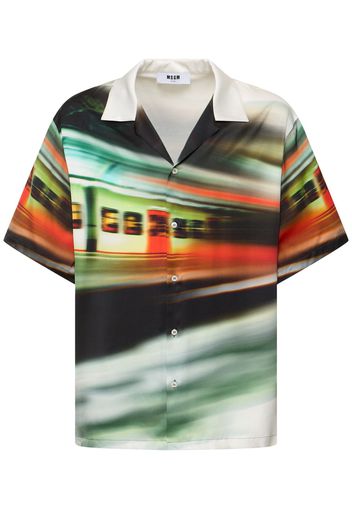 Speedy Metro Print Short Sleeve Shirt