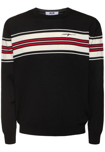 Polo Neck Knit Sweater