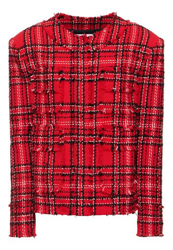 Tartan Cotton Tweed Jacket