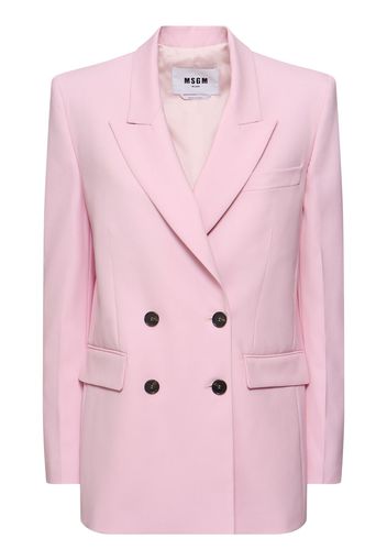 Tailored Stretch Wool Jacket