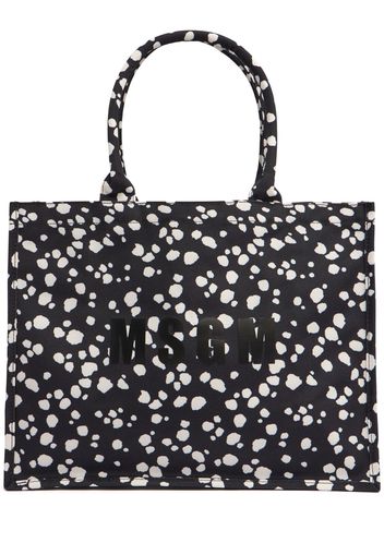 Medium Monogram Printed Tote Bag