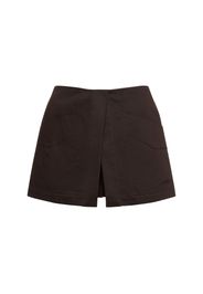 Stretch Cotton Shorts