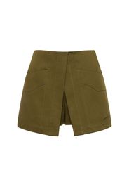 Stretch Cotton Shorts