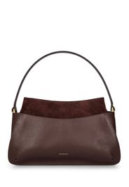 Erid Leather & Suede Shoulder Bag