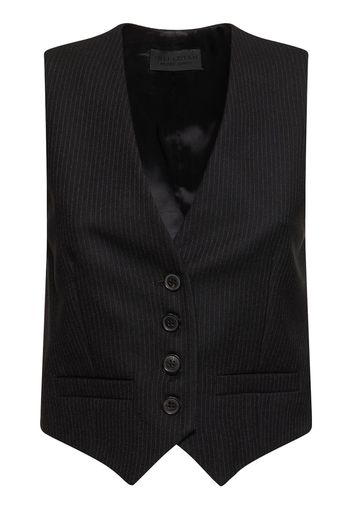 Ismael Tailored Wool Vest