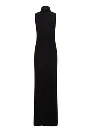 Reid Viscose Turtleneck Long Dress