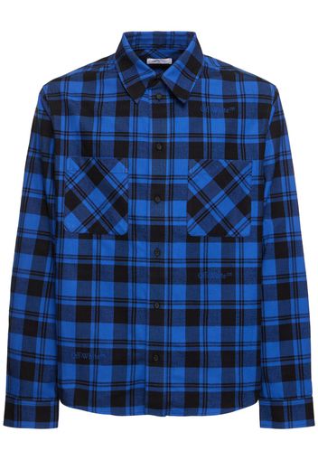 Check Flannel Cotton Shirt