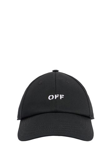 Off Stamp Cotton Drill Baseball Cap