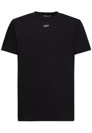 Off Stitch Slim Cotton T-shirt