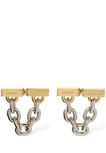 Xl Link Chain Earrings