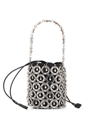 Sphere Embellished Bucket Top Handle Bag